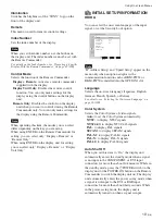 Preview for 67 page of Sony FWD-32LX1R Mounting Bracket Operating Instructions Manual