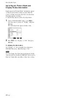 Preview for 70 page of Sony FWD-32LX1R Mounting Bracket Operating Instructions Manual