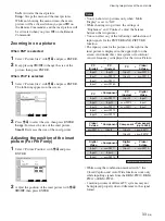 Preview for 81 page of Sony FWD-32LX1R Mounting Bracket Operating Instructions Manual