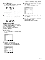 Preview for 269 page of Sony FWD-32LX1R Mounting Bracket Operating Instructions Manual