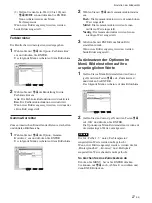 Preview for 165 page of Sony FWD-40LX1 Operating Instructions Manual