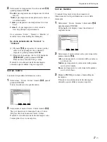 Preview for 253 page of Sony FWD-40LX1 Operating Instructions Manual