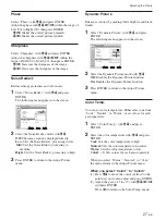 Предварительный просмотр 75 страницы Sony FWD-42PV1A Operating Instructions Manual