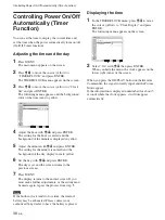 Предварительный просмотр 86 страницы Sony FWD-42PV1A Operating Instructions Manual