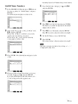 Предварительный просмотр 87 страницы Sony FWD-42PV1A Operating Instructions Manual