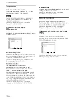 Предварительный просмотр 160 страницы Sony FWD-42PV1A Operating Instructions Manual