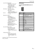 Preview for 189 page of Sony FWD-42PV1A Operating Instructions Manual