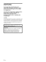 Preview for 152 page of Sony FWD-42PX2 Operating Instructions Manual