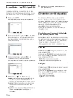 Preview for 176 page of Sony FWD-42PX2 Operating Instructions Manual