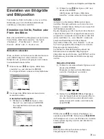 Preview for 181 page of Sony FWD-42PX2 Operating Instructions Manual