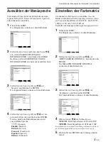 Preview for 187 page of Sony FWD-42PX2 Operating Instructions Manual