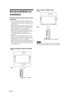 Preview for 7 page of Sony FWD 47W802A Operation Manual