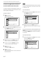 Preview for 44 page of Sony FWD-50PX1 (English: pgs. 52-97) Operating Instructions Manual