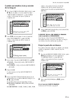 Preview for 239 page of Sony FWD-50PX1 (English: pgs. 52-97) Operating Instructions Manual