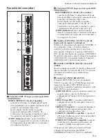 Предварительный просмотр 255 страницы Sony FWD-50PX1 (English: pgs. 52-97) Operating Instructions Manual