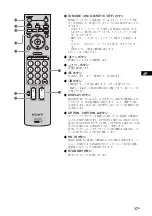 Preview for 17 page of Sony FWD-50PX3 - 50" Plasma Panel Operating Instructions Manual