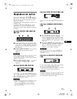 Предварительный просмотр 95 страницы Sony FWD-S42E1 Operating Instructions Manual