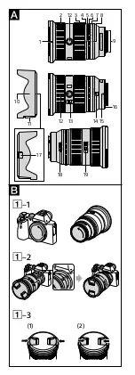 Предварительный просмотр 2 страницы Sony G Master FE 24-70mm F2.8 GM II User Manual