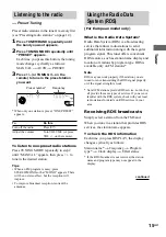 Preview for 15 page of Sony game sync lbt-xg100av Operating Instructions Manual