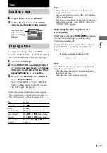 Preview for 17 page of Sony game sync lbt-xg100av Operating Instructions Manual