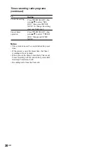 Preview for 20 page of Sony game sync lbt-xg100av Operating Instructions Manual