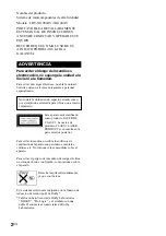 Предварительный просмотр 70 страницы Sony game sync lbt-xg100av Operating Instructions Manual