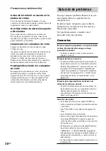 Preview for 98 page of Sony game sync lbt-xg100av Operating Instructions Manual