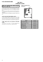 Предварительный просмотр 6 страницы Sony game sync lbt-xg100av Service Manual