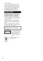 Preview for 2 page of Sony GAME SYNC MHC-DX10 (Spanish) Manual Del Instrucción