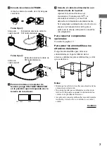 Предварительный просмотр 7 страницы Sony GAME SYNC MHC-DX10 (Spanish) Manual Del Instrucción