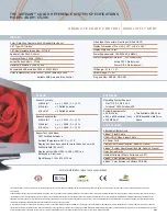 Preview for 2 page of Sony GDM-C520K - Artisan Color Reference System Specifications