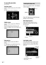 Preview for 14 page of Sony Giga Juke NAC-HD1E Operating Instructions Manual