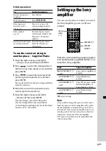 Preview for 17 page of Sony Giga Juke NAC-HD1E Operating Instructions Manual