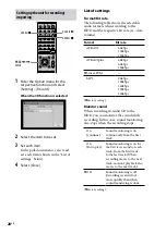 Предварительный просмотр 28 страницы Sony Giga Juke NAC-HD1E Operating Instructions Manual