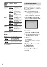 Preview for 40 page of Sony Giga Juke NAC-HD1E Operating Instructions Manual