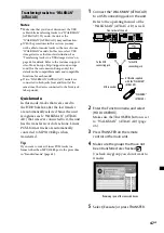 Preview for 47 page of Sony Giga Juke NAC-HD1E Operating Instructions Manual