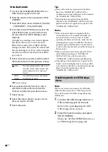 Preview for 48 page of Sony Giga Juke NAC-HD1E Operating Instructions Manual