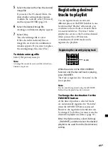 Preview for 65 page of Sony Giga Juke NAC-HD1E Operating Instructions Manual