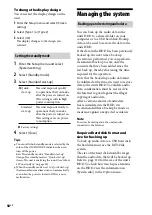 Preview for 92 page of Sony Giga Juke NAC-HD1E Operating Instructions Manual