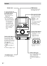 Предварительный просмотр 10 страницы Sony Giga Juke NAS-50HDE Operating Instructions Manual