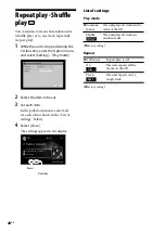 Предварительный просмотр 28 страницы Sony Giga Juke NAS-50HDE Operating Instructions Manual