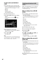 Preview for 34 page of Sony Giga Juke NAS-50HDE Operating Instructions Manual