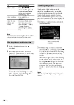 Предварительный просмотр 38 страницы Sony Giga Juke NAS-50HDE Operating Instructions Manual