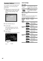 Preview for 42 page of Sony Giga Juke NAS-50HDE Operating Instructions Manual