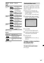 Предварительный просмотр 43 страницы Sony Giga Juke NAS-50HDE Operating Instructions Manual