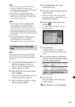 Предварительный просмотр 51 страницы Sony Giga Juke NAS-50HDE Operating Instructions Manual