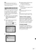 Preview for 67 page of Sony Giga Juke NAS-50HDE Operating Instructions Manual