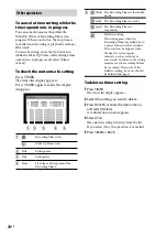 Preview for 72 page of Sony Giga Juke NAS-50HDE Operating Instructions Manual