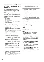 Preview for 26 page of Sony Giga Juke NAS-E300HD Operating Instructions Manual