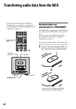 Preview for 28 page of Sony Giga Juke NAS-E300HD Operating Instructions Manual